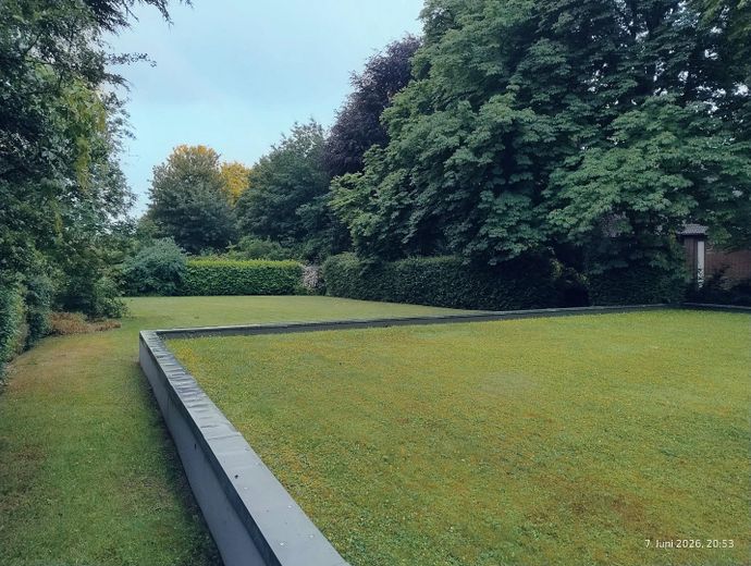 Charmante 3-Zi.- Maisonettewhg, TG-Stellplatz ,Garten, Balkon in grüner Lage von Hamburg Meiendorg – Garten /Grundstück