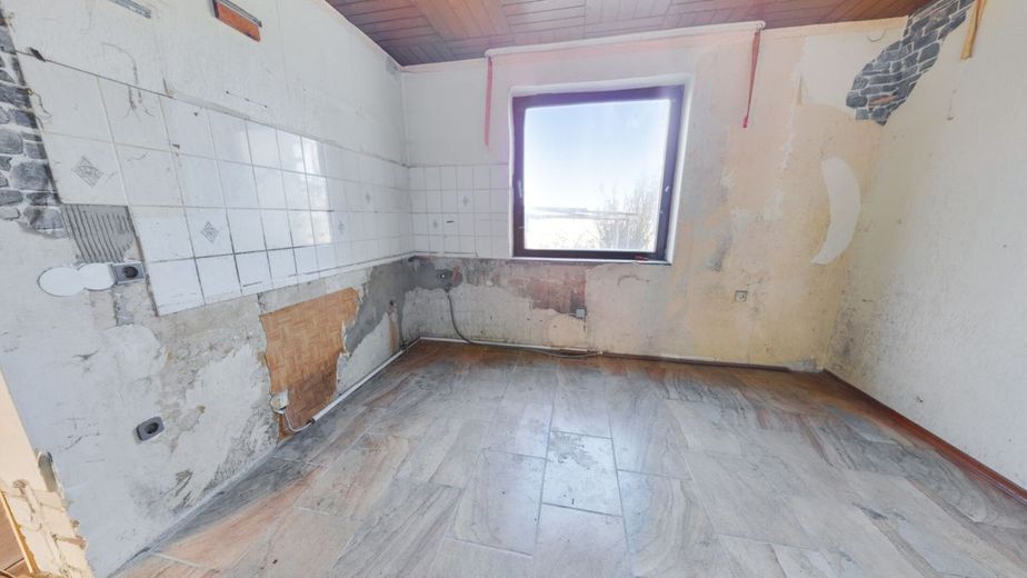 Sanierung gestartet! Haus mit Fahrplan &amp; 
1.603 m² Grundstück an der Nordsee – Küche