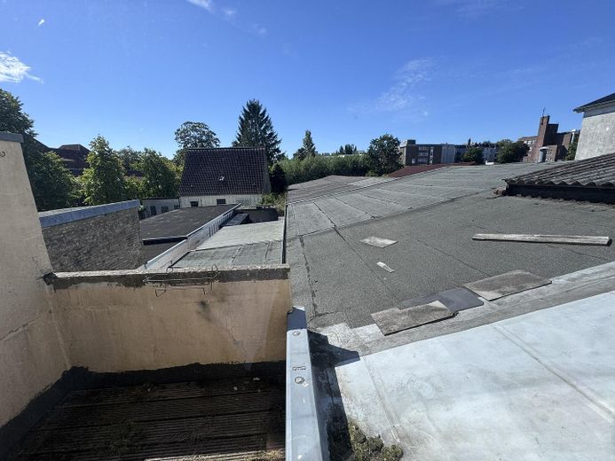 Frisch renovierte 4-Zimmer-Wohnung mit Balkon in zentraler Lage von Flensburg – Aussicht Balkon