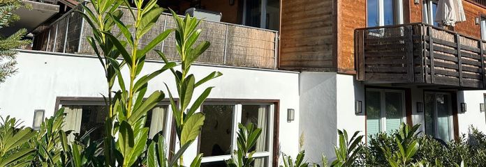 Terrasse und Süd - Balkon 
