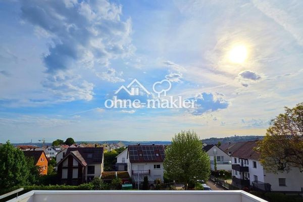 Hausgefühl: Eigener Hauseingang & 31 m² Panorama-Terrasse