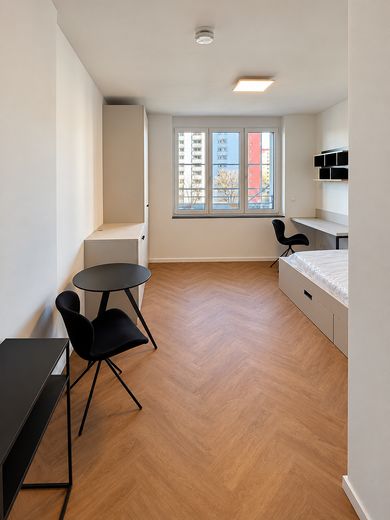 Möbliertes Studio in Friedrichshain/Mitte Krautstr. 30 (Nähe Jannowitzbrücke) 5. OG | 24 m² | – Foto 3