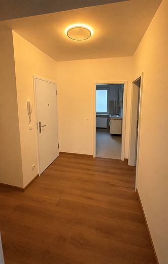 Lujoso apartamento de 2 habitaciones completamente renovado con balcón orientado al sur y vistas al jardín – Flur