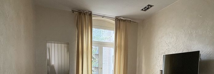 Wohnzimmer mit frz. Balkon