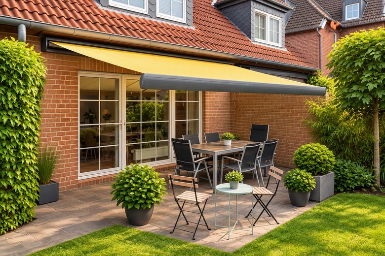 منزل مزدوج جميل وواسع في جنوب دويسبورغ – Terrasse