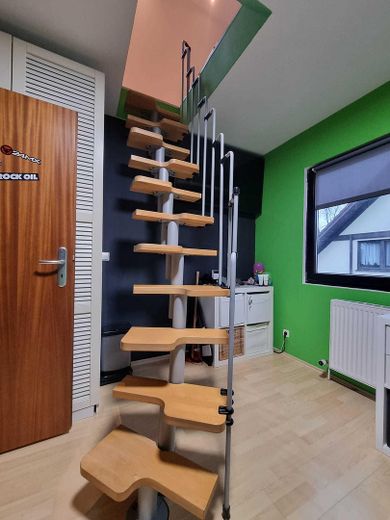 Raumspartreppe in Spitzboden