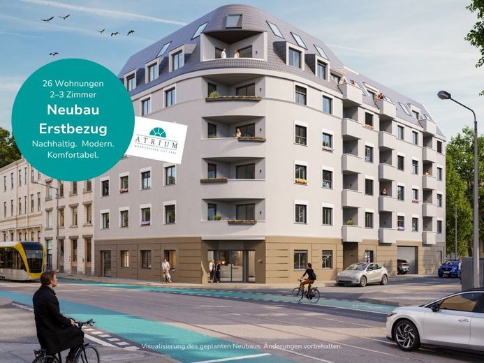 3 Zimmern, Balkon &amp; Gäste-WC - Wohnen am Park – Wohnung in Leipzig mieten