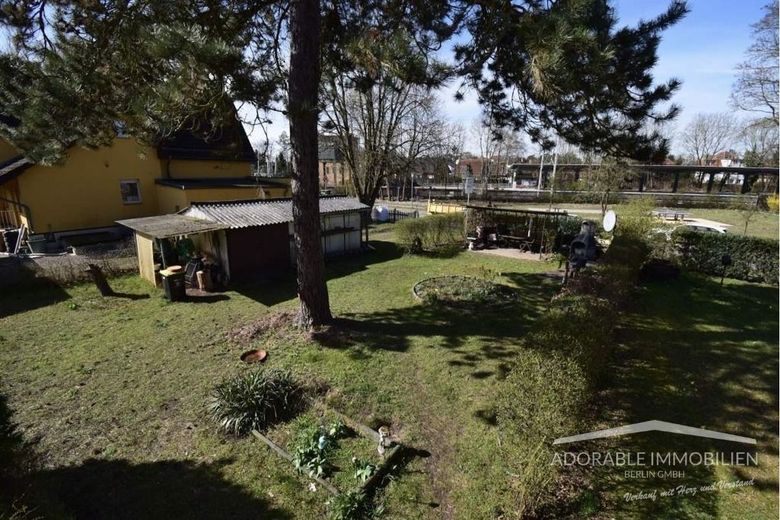 Baugrundstück in Hohen-Neuendorf / Borgsdorf - zentrale Lage – Grundstück Ansicht von oben