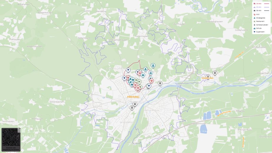 Attraktive 4-Zimmer-Wohnung mit großem Südwest-Balkon - ideal für Eigennutzer oder Kapitalanleger – Site plan
