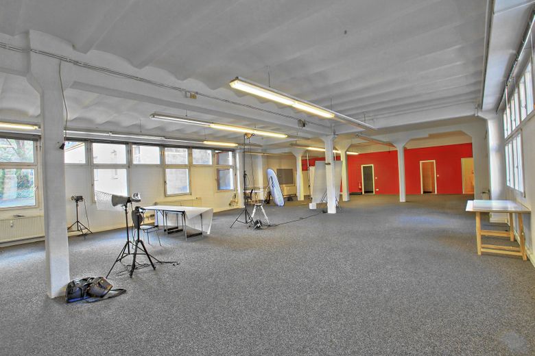 Loft in Wuppertal Elberfeld – Büro, Agentur, Medienproduktion mit Greenscreen-Option – Räume vor Greenscreen-Einbau