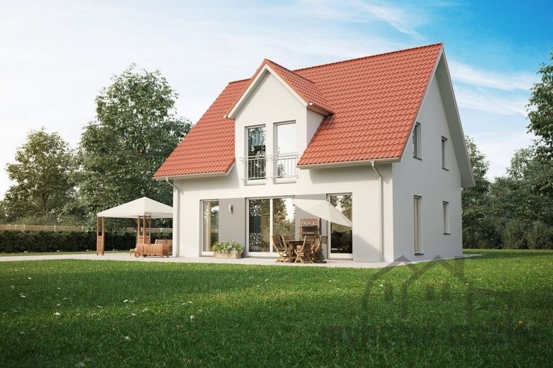 Provisionsfrei vom Bauträger: Massivhaus mit Grundstück zum Festpreis – Hausansicht