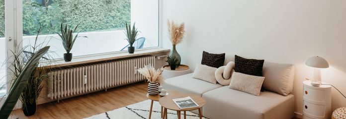 Wohnzimmer mit Aussicht