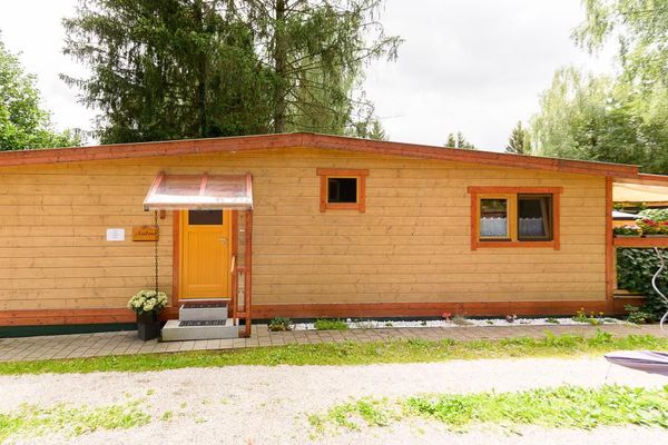Mobilhome - casa in travi di legno 91qm superficie abitabile su un livello