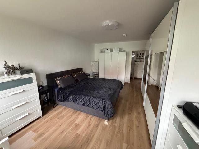 Schlafzimmer möbeliert