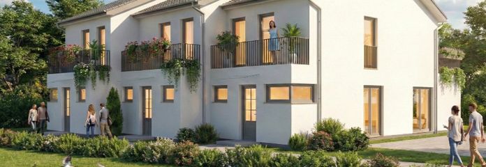 Nuova costruzione di 3 case a schiera