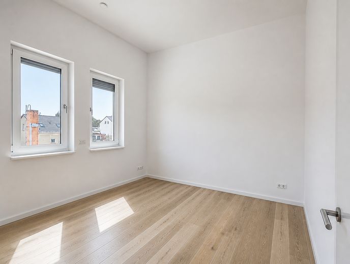 Haus im Haus großzügige 156 m² 4 Zimmer Penthousewohnung mit Aufzug, Süd Balkon, nahe Berlin – Schlafzimmer 3