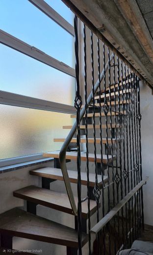 lichtdurchflutetes Treppenhaus