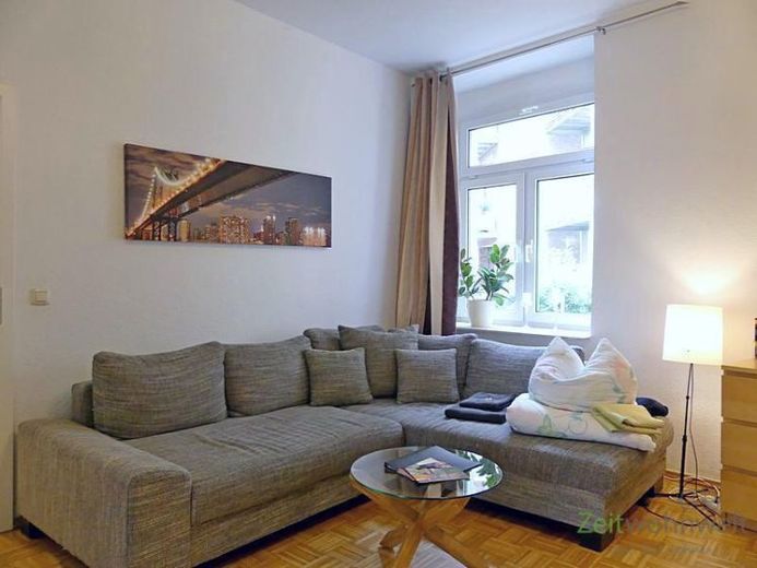(EF0583_M) Erfurt: Andreasvorstadt, möblierte 3-Zimmer-Wohnung im Hochparterre, Parkettböden, WLAN – Foto 1