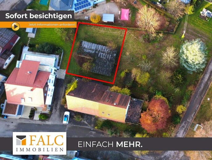 Haus mit 3 Vollgeschossen, Garage und Terrasse möglich! *BAUPLATZ* - FALC Immobilien Heilbronn – Ihr neuer Bauplatz - Bereich