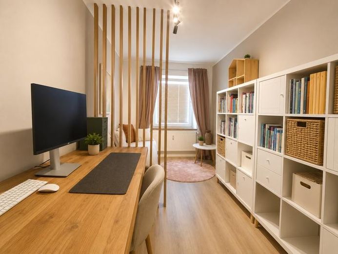 Piso moderno de 3 habitaciones con terraza y garaje en Buxtehude-Altkloster – Büro