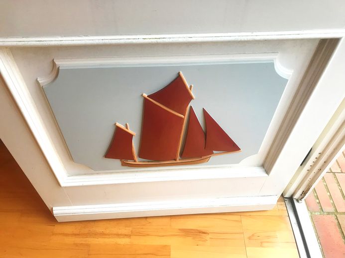 WE 2 Detail Zeesenboot