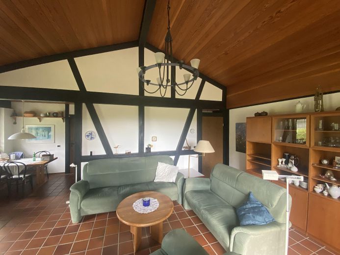 Perle an der Göhrde - Gepflegter Bungalow in Pommoissel – Innen _ Wohn-Essbereich