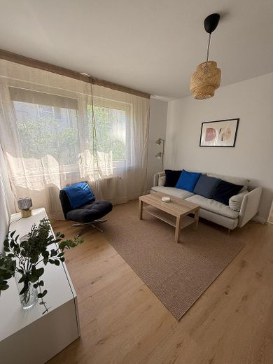 Möblierte 1-2 Zimmer in WG inmitten der Mainzer Neustadt – sofort beziehbar – Wohnzimmer 2 Zimmer WG