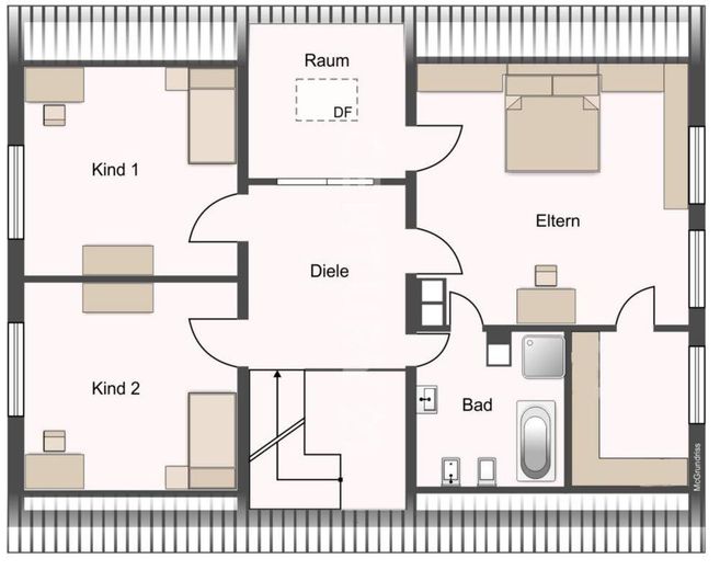 Von Privat: Großes Einfamilienhaus mit Wellnessbereich zu verkaufen! – Óbergeschoß