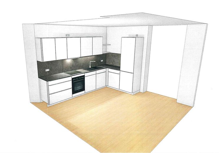 Visualisierung Küche