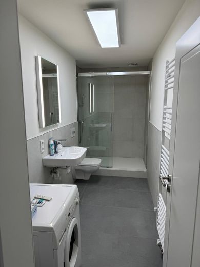 Beautiful 1-room apartment in the heart of downtown Ahaus – Bad
