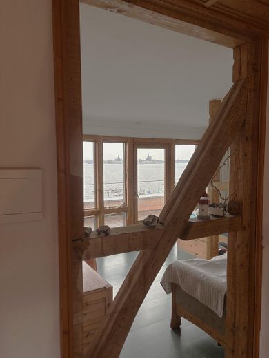 Exklusives Wohnhaus im Seebad Altefähr auf Rügen – Blick aus der Galerie