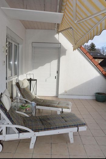 uneinsehbare Dachterrasse