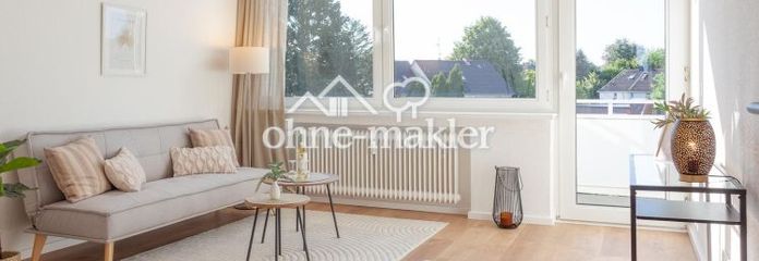 Frisch renovierte 3-Zimmer Eigentumswohnung mit Südbalkon und Aufzug