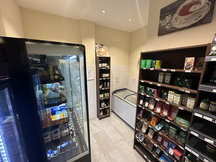 Stellfläche in der Ecke