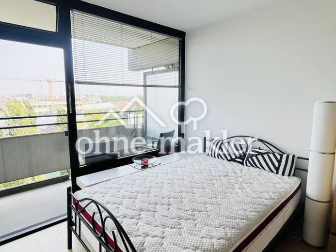 Erbpacht! Von Privat! Ohne Provision! Möbliertes Apartment m. Balkon inkl. TG-Platz, ab sofort – Foto 1