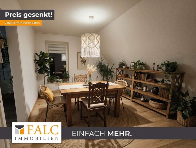 Zentral gelegene Eigentumswohnung in Siegen – Esszimmer