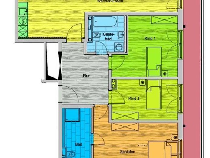 Stilvolle Wohnung mit viel Platz, zwei Bädern und umlaufender Terrasse! – Foto 1