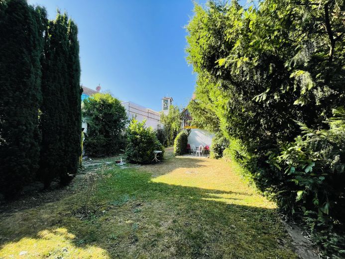 Garten-Blick nach vorne