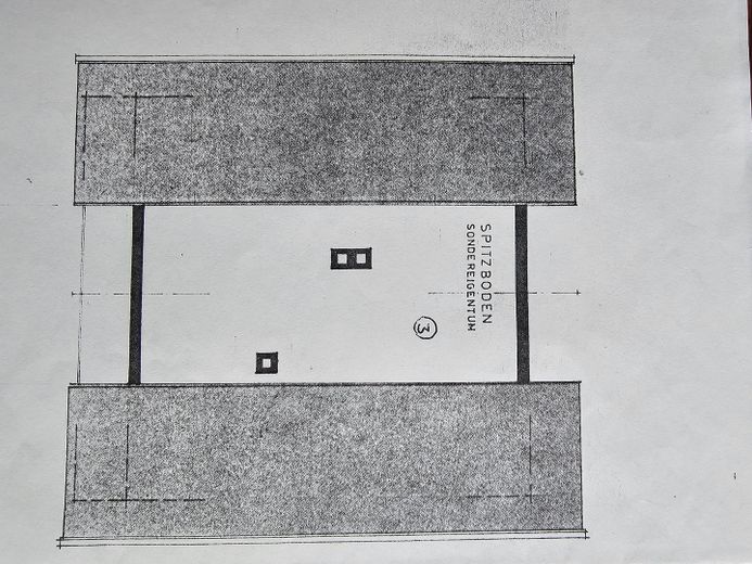 Nutzfläche Spitzboden