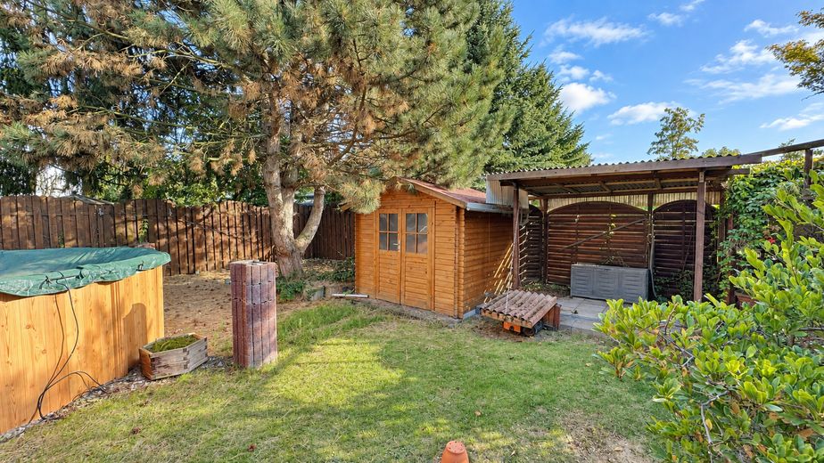UNA CASA in cui sentirsi bene: casa unifamiliare a Magdeburg-Ottersleben – Garten