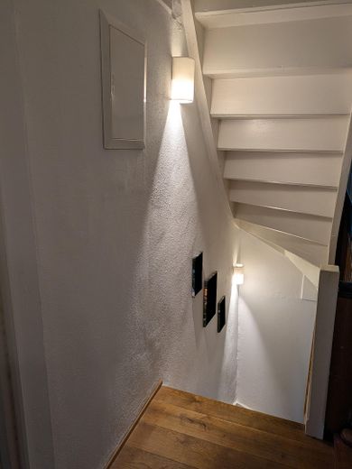 Fachwerkhaus mit Talblick - historisches Wohnen im Grünen bei Bielstein – Treppenhaus 1. OG