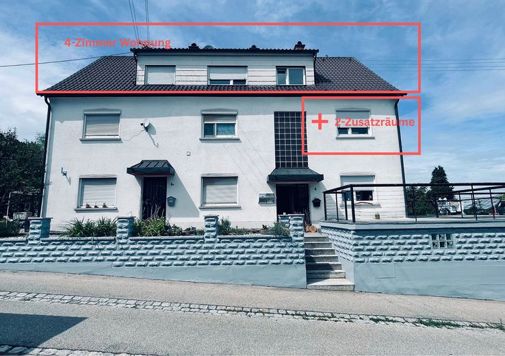 4-Zimmer Wohnung + 2 Zimmer