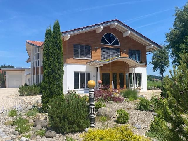 einzigartige Buero/Geschäftsräume im Allgäu bei Kempten, See- und Bergsicht und Business-Fengshui – Aussenansicht 