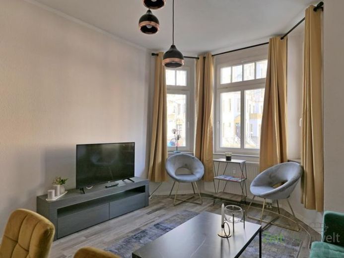 (EF1008_M) Chemnitz: Kaßberg, schönes möbliertes Apartment in einer sanierten Stadtvilla, WLAN inklusive – Foto 1