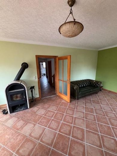Wohnzimmer mit Schwedenofen