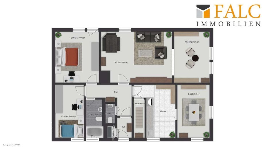 Einfamilienhaus in gehobener Lage auf 1008 m² – EG