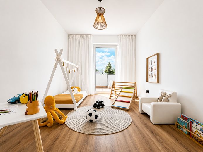 *NEU & PROVISIONSFREI* Top sanierte 3,5-Zimmer-Wohnung mit Balkon in Essen-Haarzopf – Kinderzimmer / Arbeitszimmer
