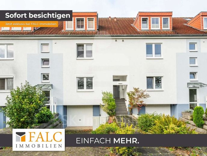 Appartamento condominiale di 2 locali affittato con giardino e garage a Köln-Widdersdorf – Außenansicht