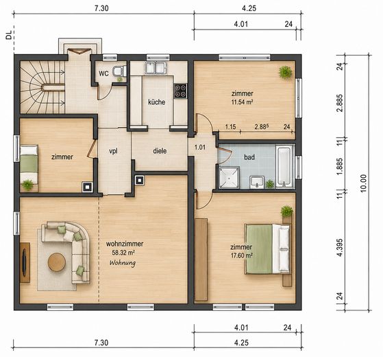Sanierte ein Familienhaus – Foto 17