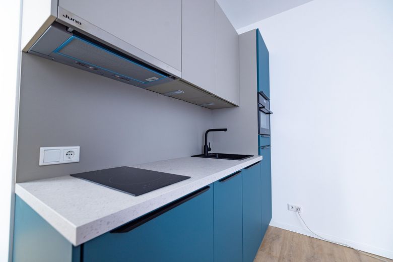 Attractive 2-room new-build apartment with modern fitted kitchen Apt. 11 – Küche2